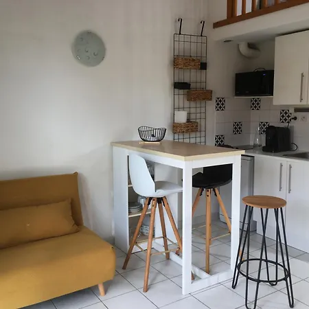Pavillon Mezzanine Climatise Avec Petit Jardin Et Piscine Collective * 나르본플라제